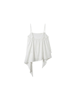 CUBIC Lyocell Asymmetrical Striped Camisole