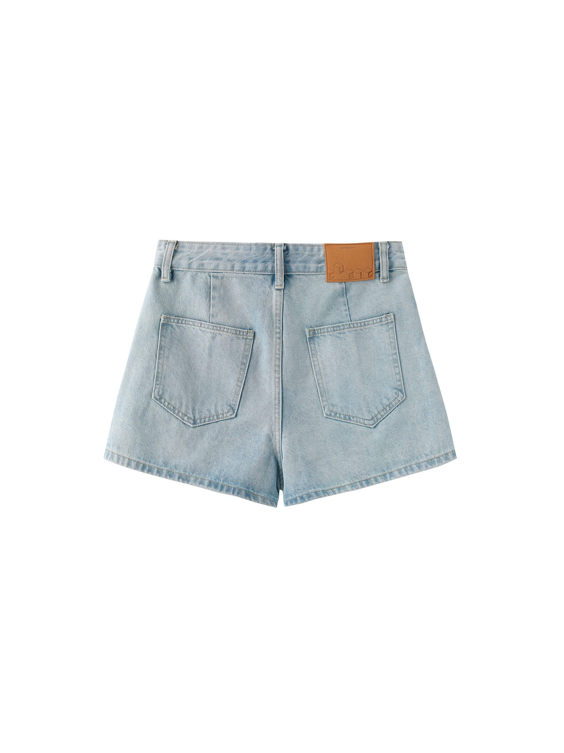 High-Waisted Ultra-Short Casual Shorts-16