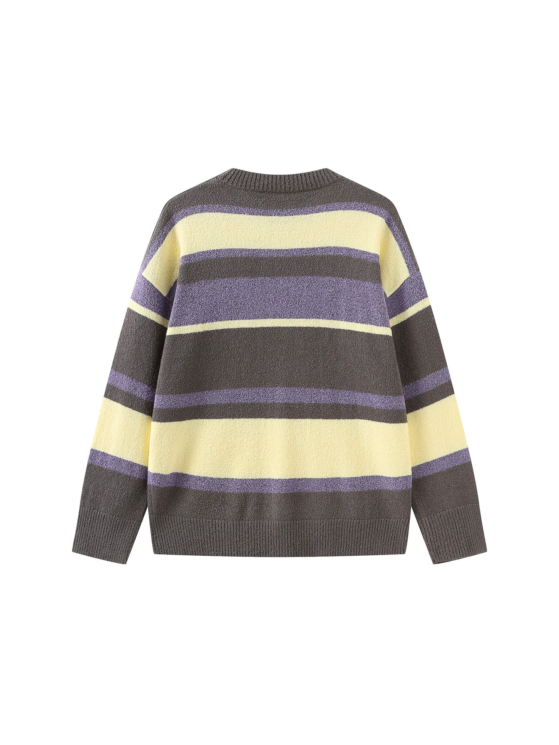 Striped Knit Sweater-8