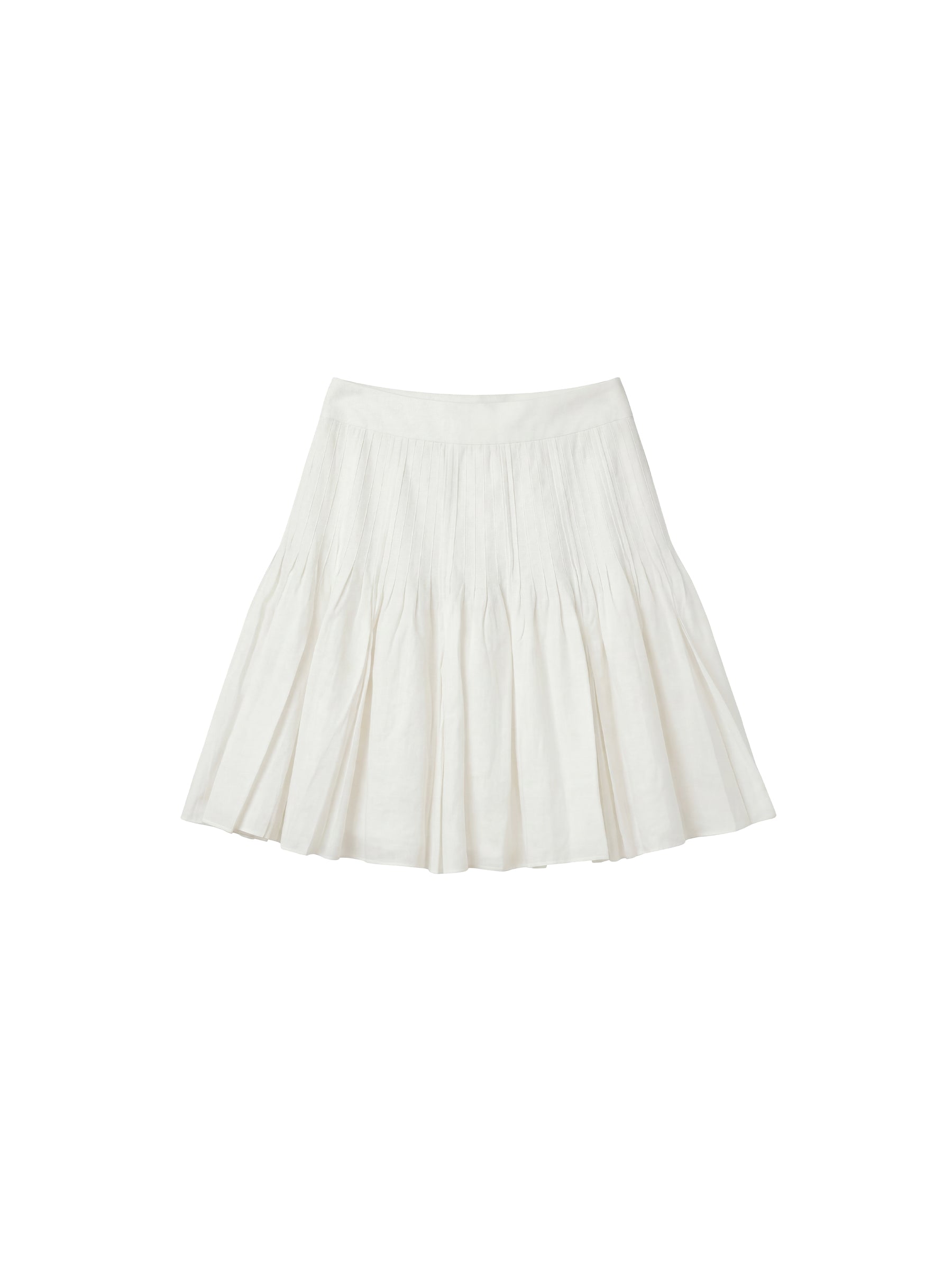 CUBIC Acetate Pleated Umbrella Skirt-16