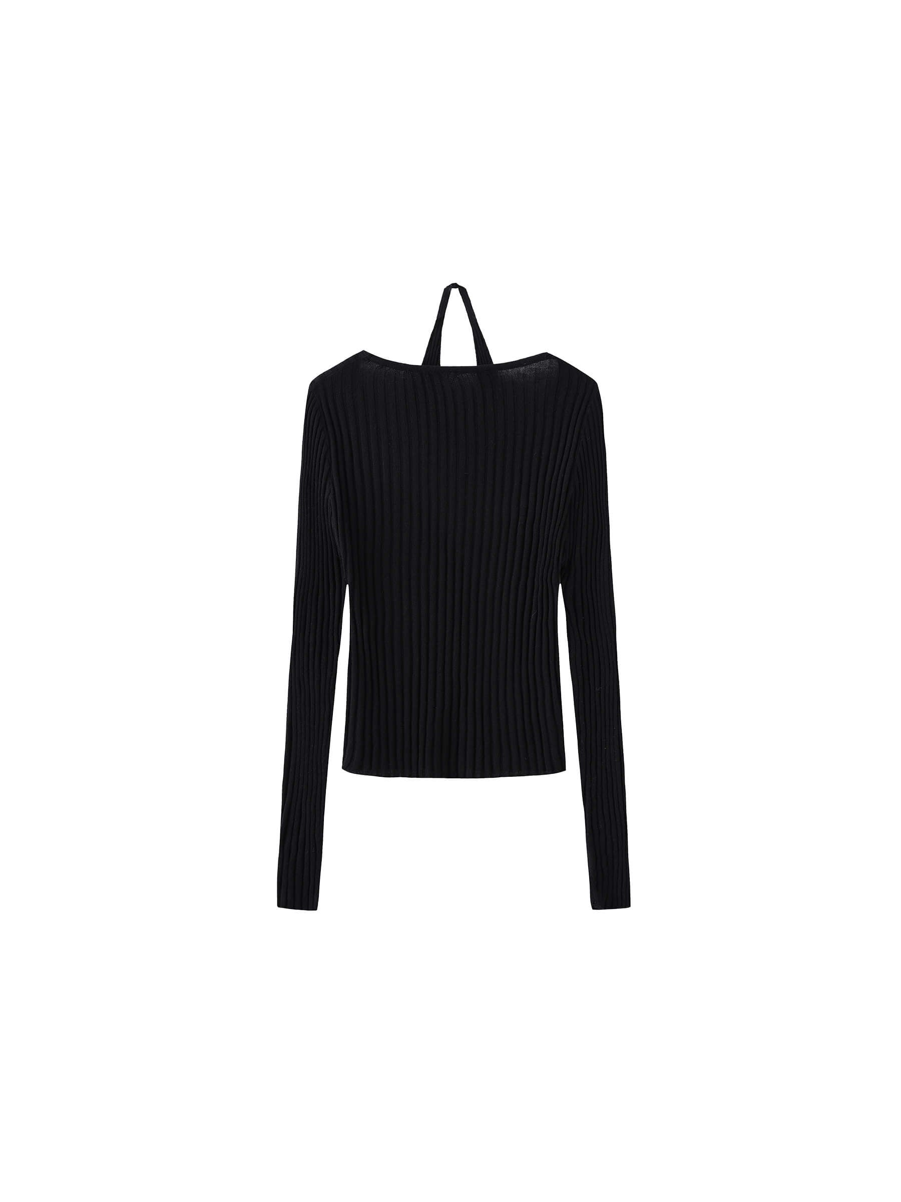 Single Button Cardigan with Wool Blend-18