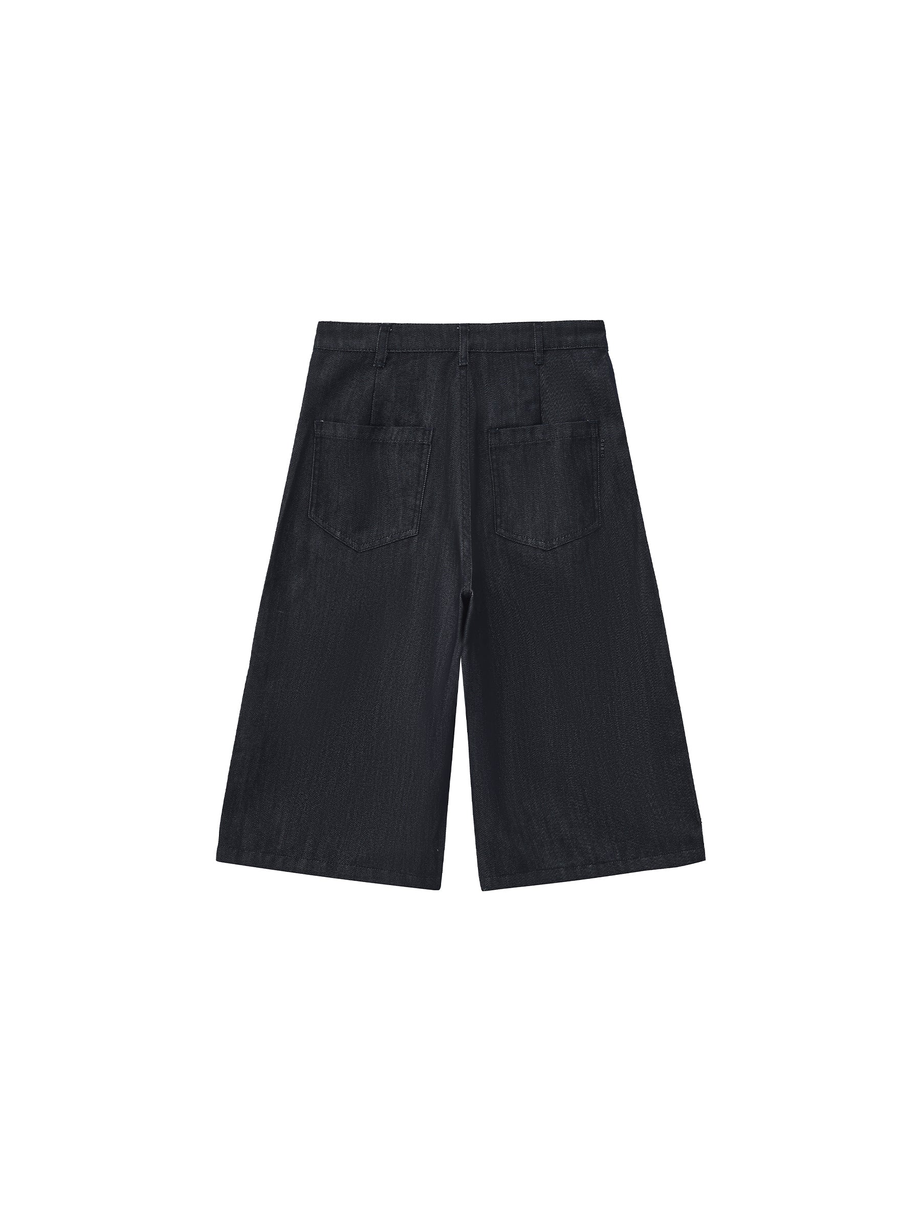 CUBIC Classic Straight Leg Casual Mid-Length Pants-16