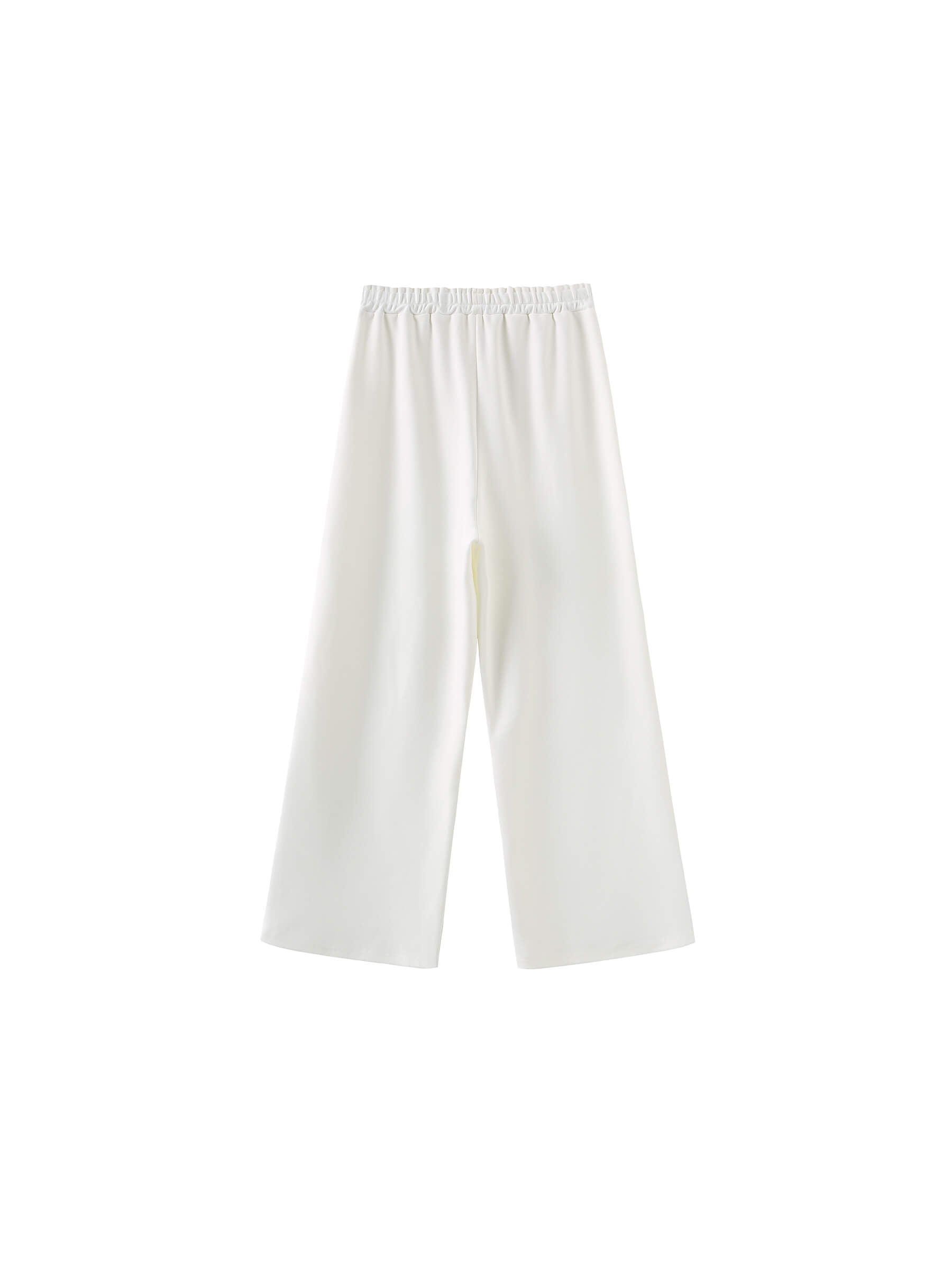 Double Drawstring Wide Leg Trousers-18