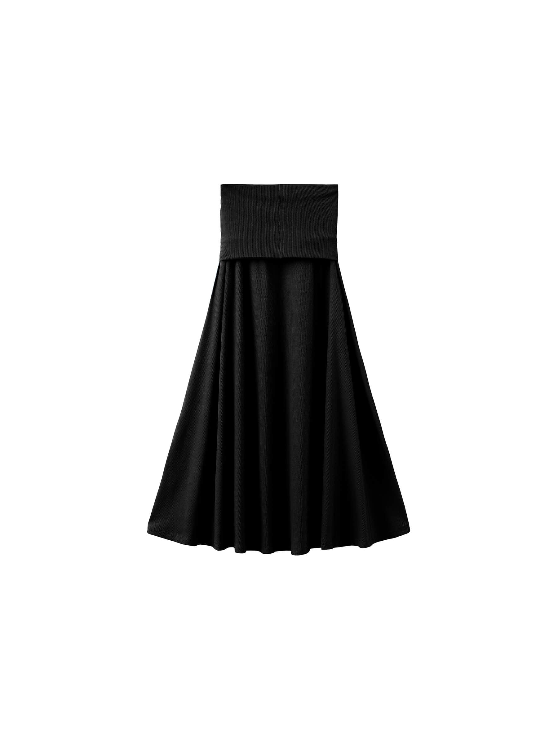 Convertible Strapless A-Line Dress & Skirt-18