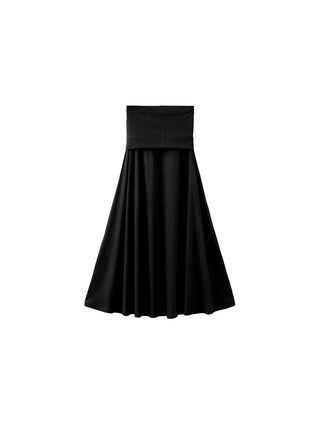 Convertible Strapless A-Line Dress & Skirt
