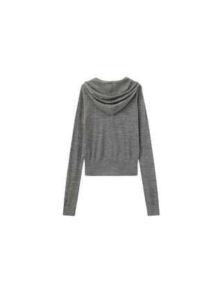 CUBIC Wool Zip-Up Hoodie