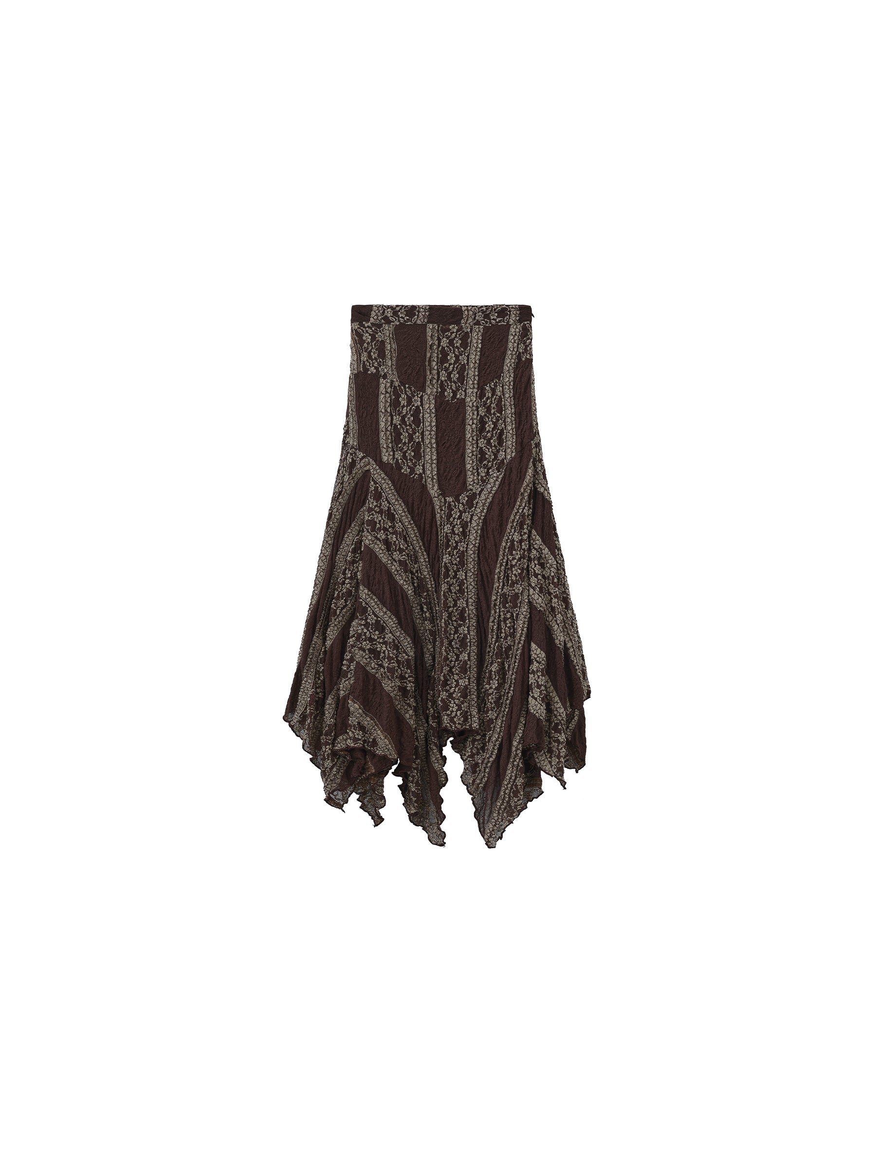 Chiffon Knit Asymmetric Maxi Dress-16