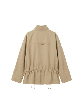 CUBIC Drawstring Cotton Field Jacket