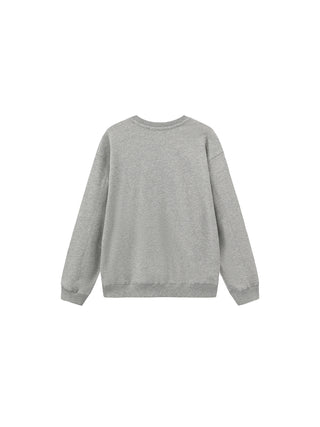 Cow Print Oversized Sweatshirt