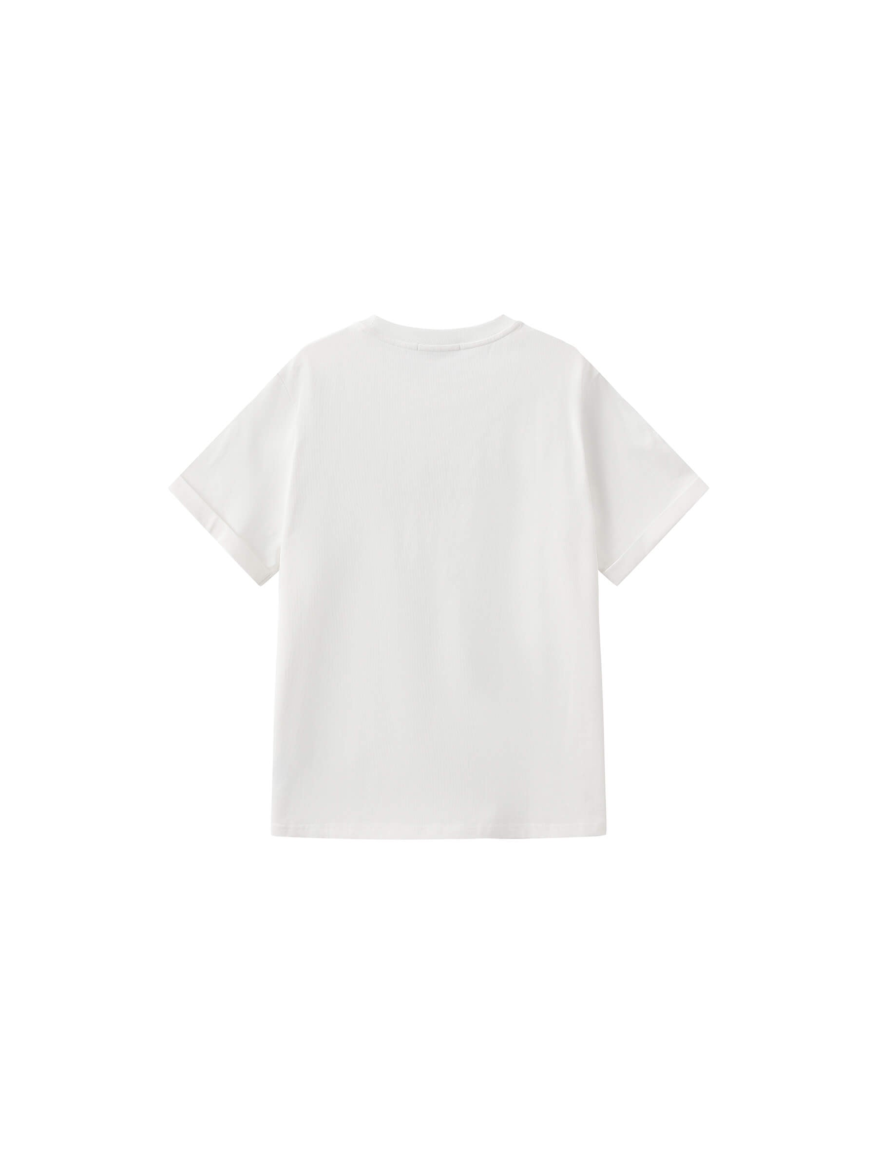 100% Cotton Women's T-Shirt with Front Print-18