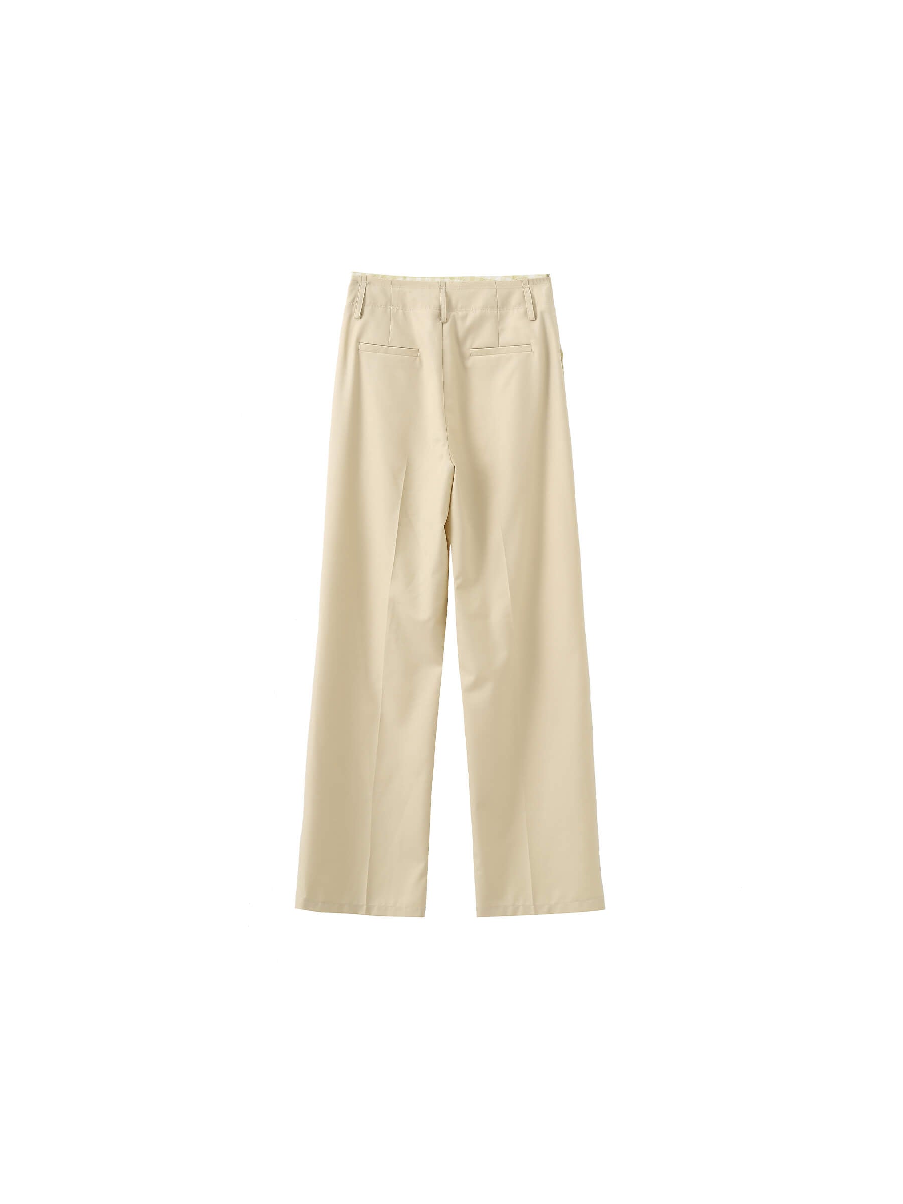 Checkered Peekaboo Tailored Trousers-18