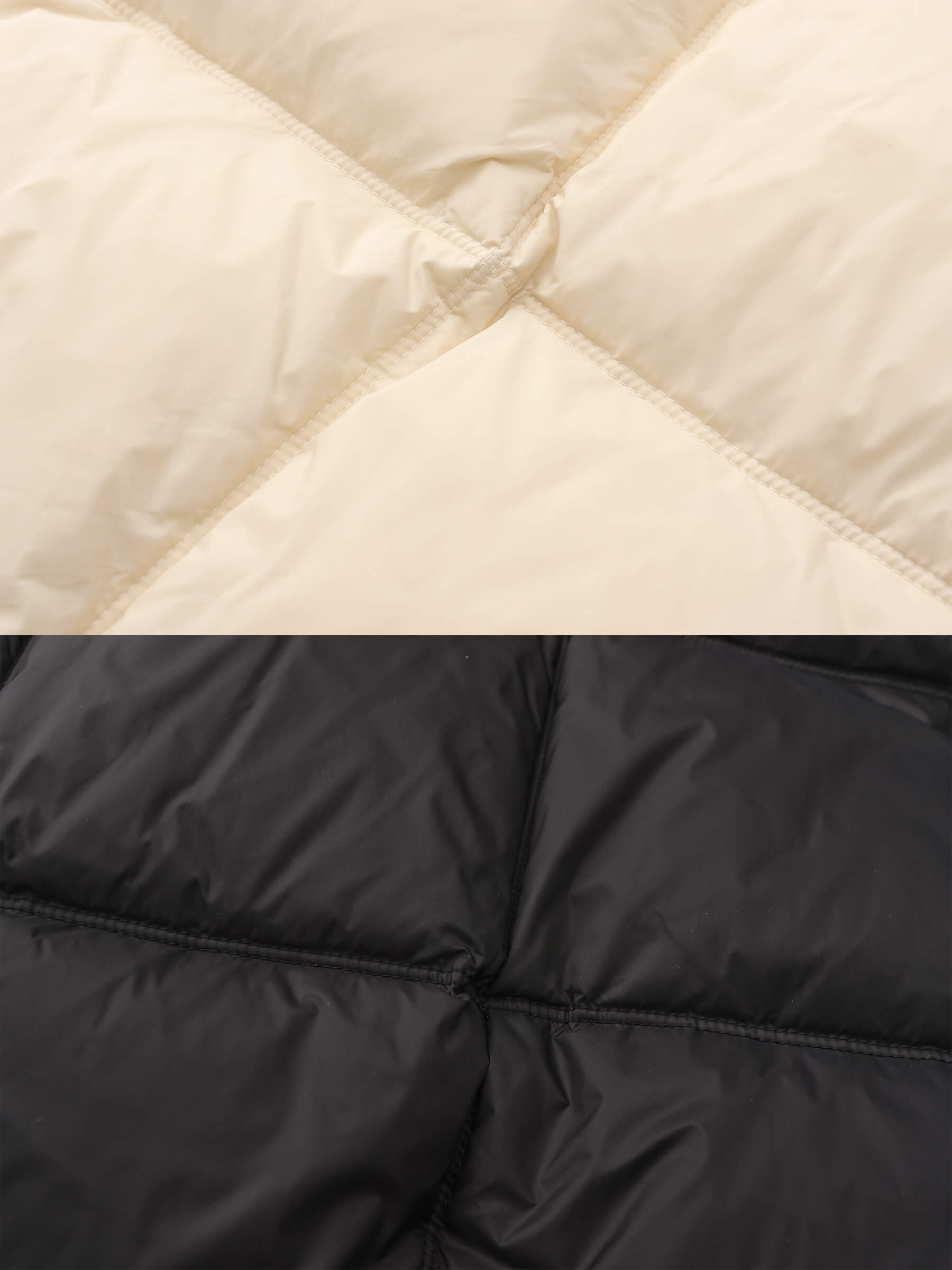 Short Boxy Down Coat-21