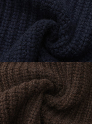 100% Wool Convertible Collar Short Cardigan Coat