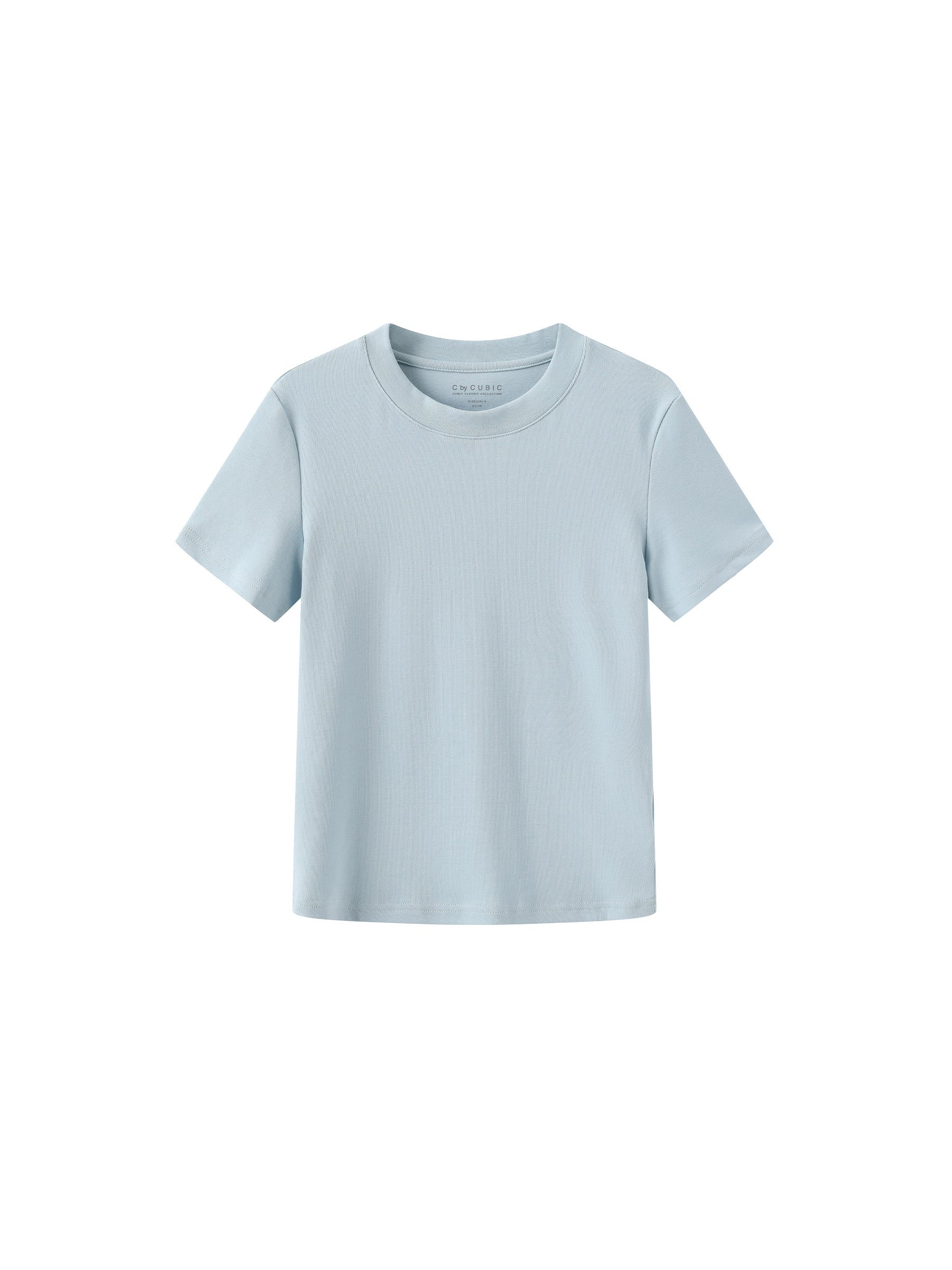 C by CUBIC Crew Neck Short-Sleeve T-Shirt-22