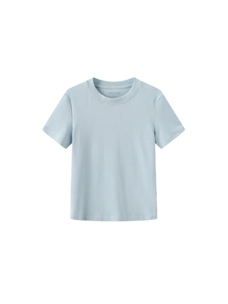 C by CUBIC Crew Neck Short-Sleeve T-Shirt