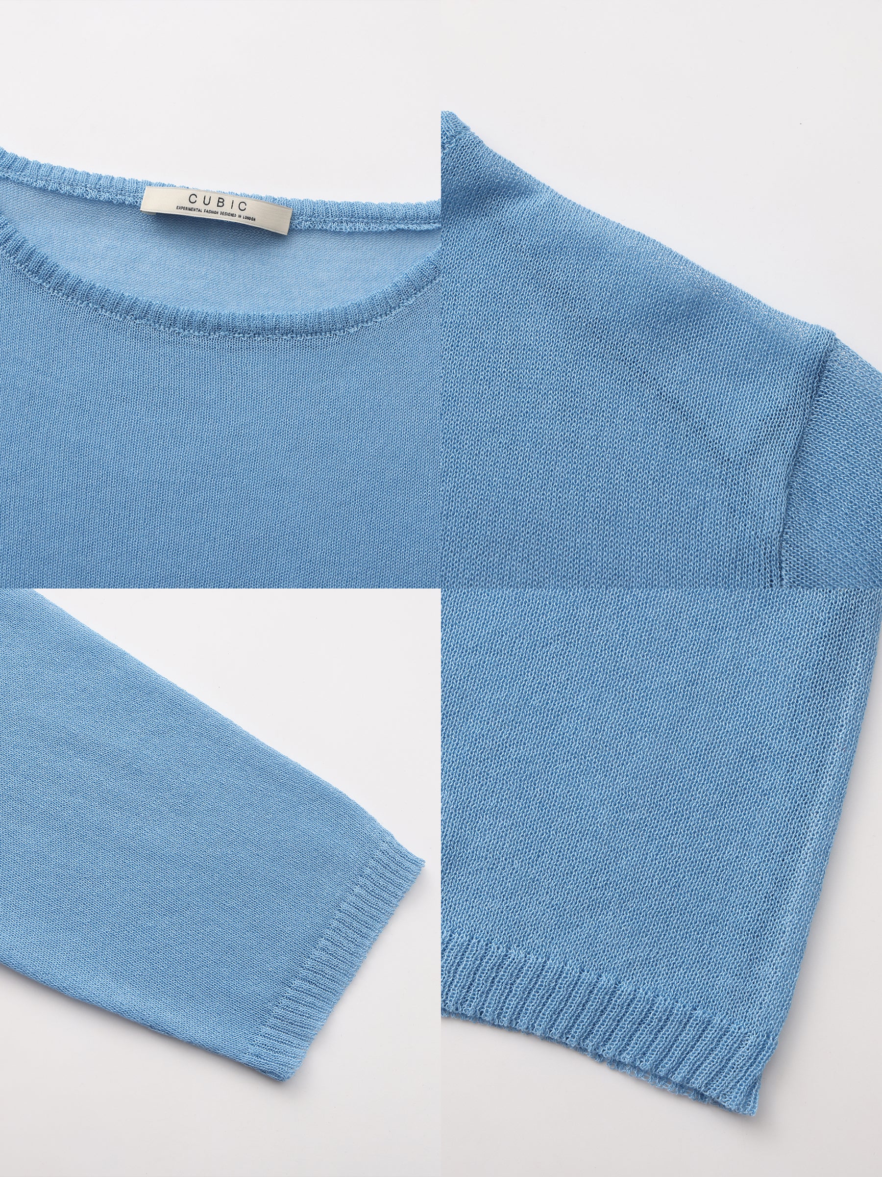 CUBIC Lyocell Lightweight Long-Sleeve T-Shirt-17