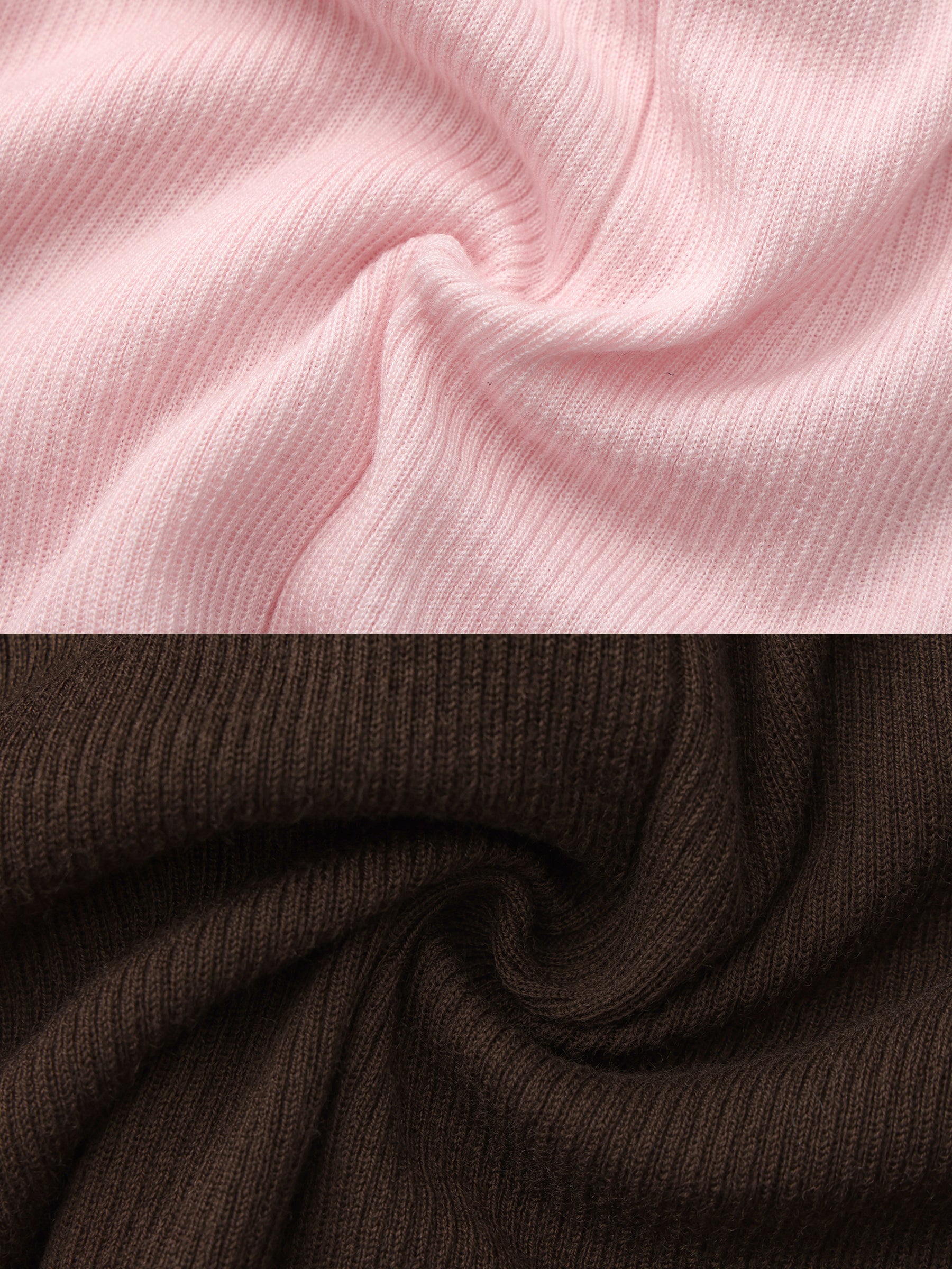 Two-Way Zip Layered Knit Jacket-17