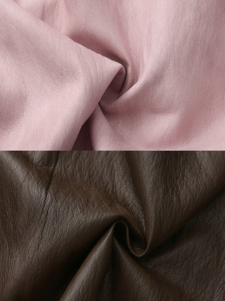 Stand Collar Vintage Faux Leather Jacket