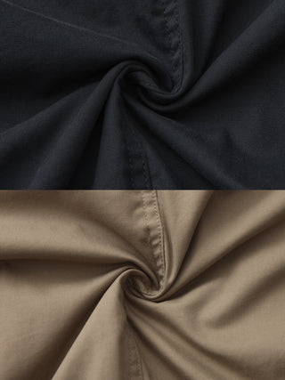 Dark Oversized Waist-Cinched Down Coat