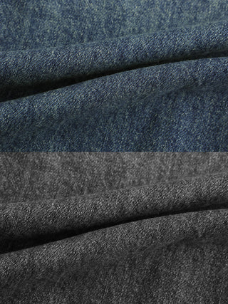 Straight Leg Distressed Detailed Jeans
