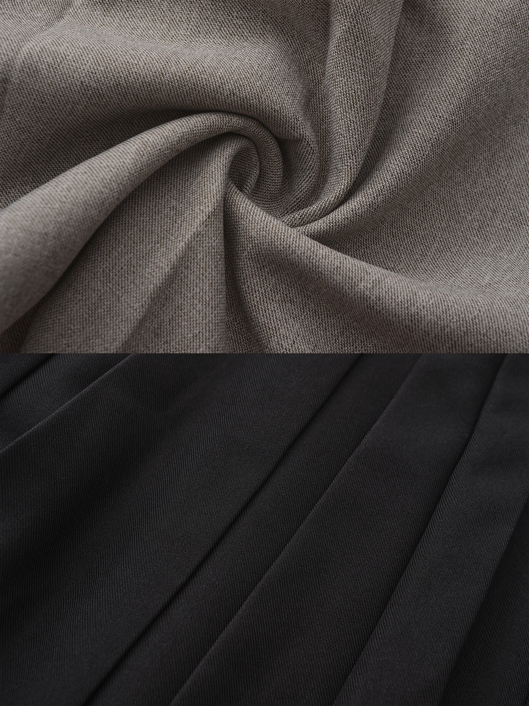 A-line Pleated Skirt with Ruffles Hem-21