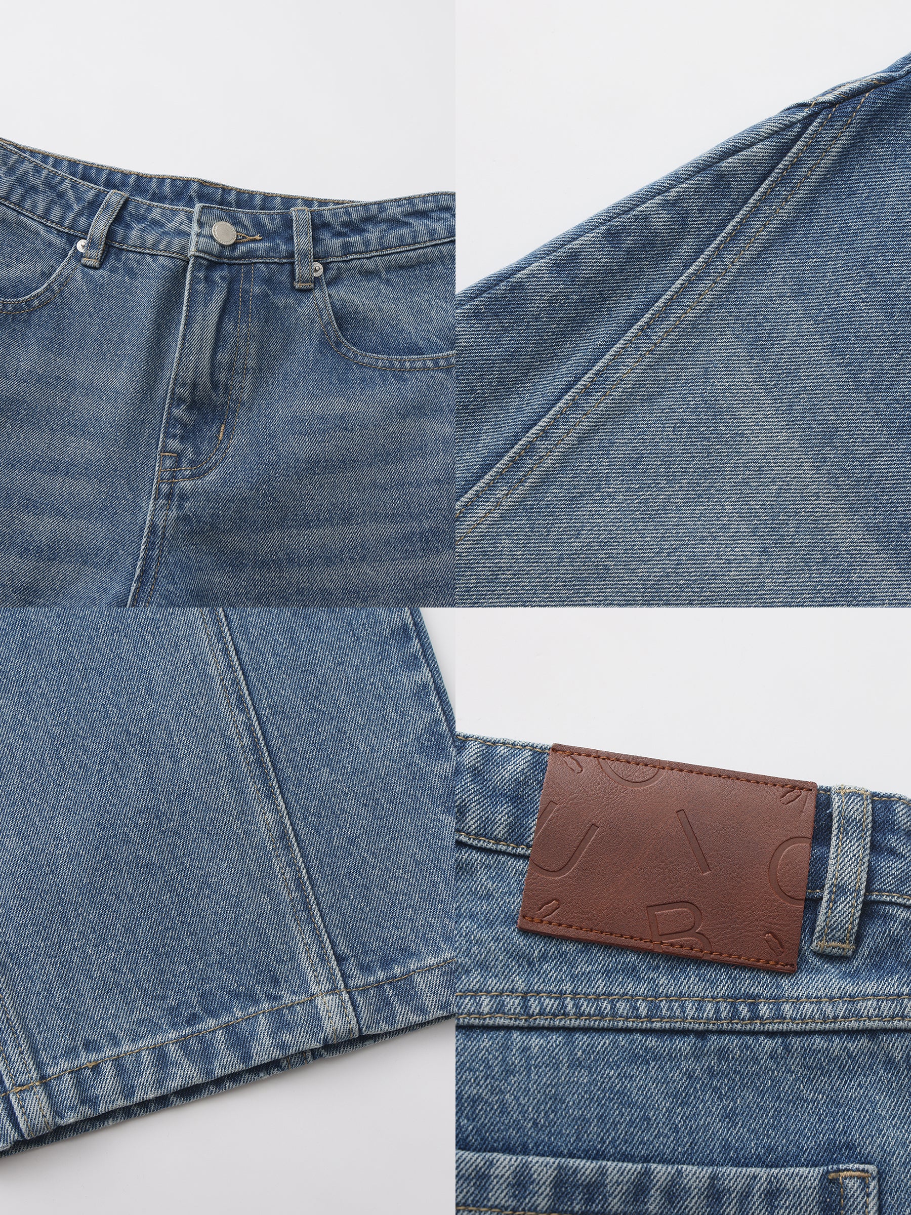 CUBIC Curved Ribbon Jeans-17