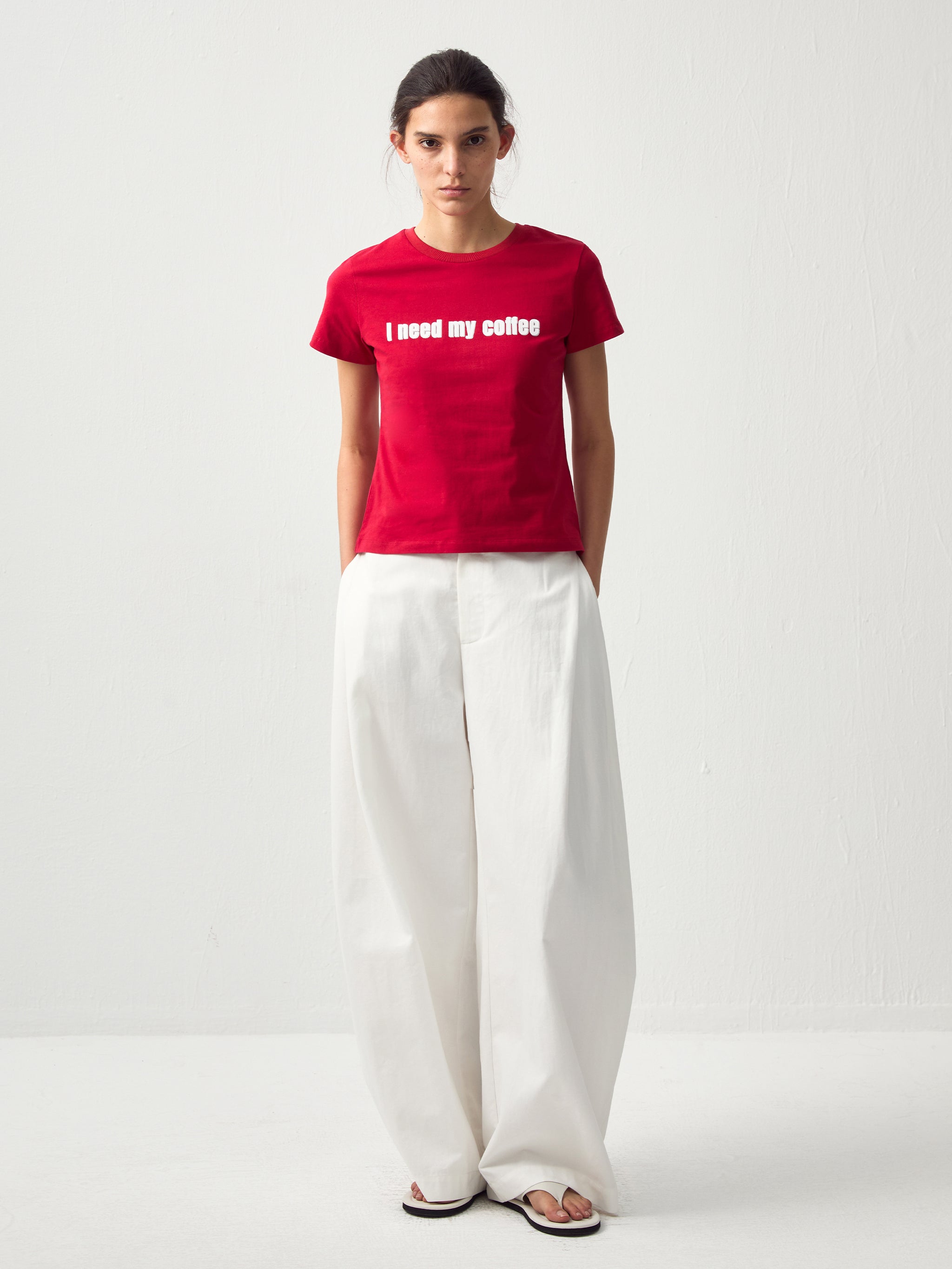 CUBIC 'I need my coffee' T-Shirt-17