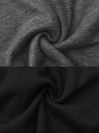 Casual Faux-Layer Knit Top