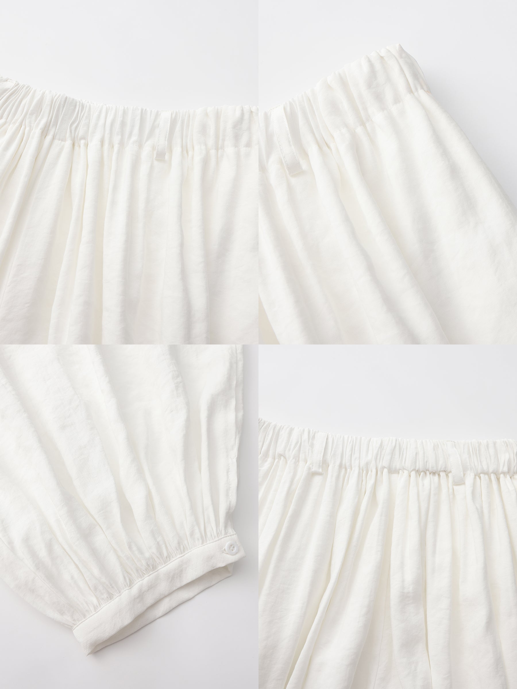 CUBIC Pleated Lantern Pants-17