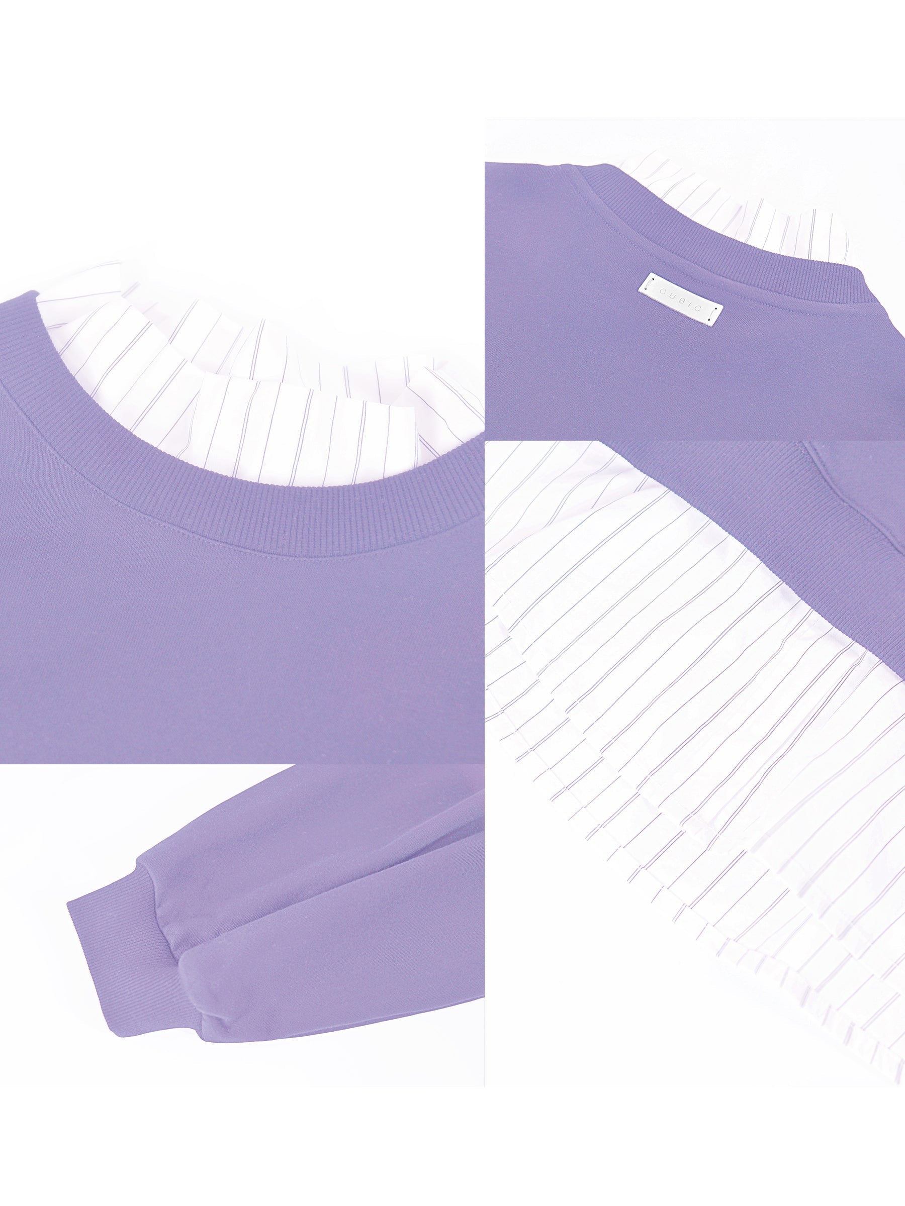 Oversized Sweatshirt with Cotton Blend-17