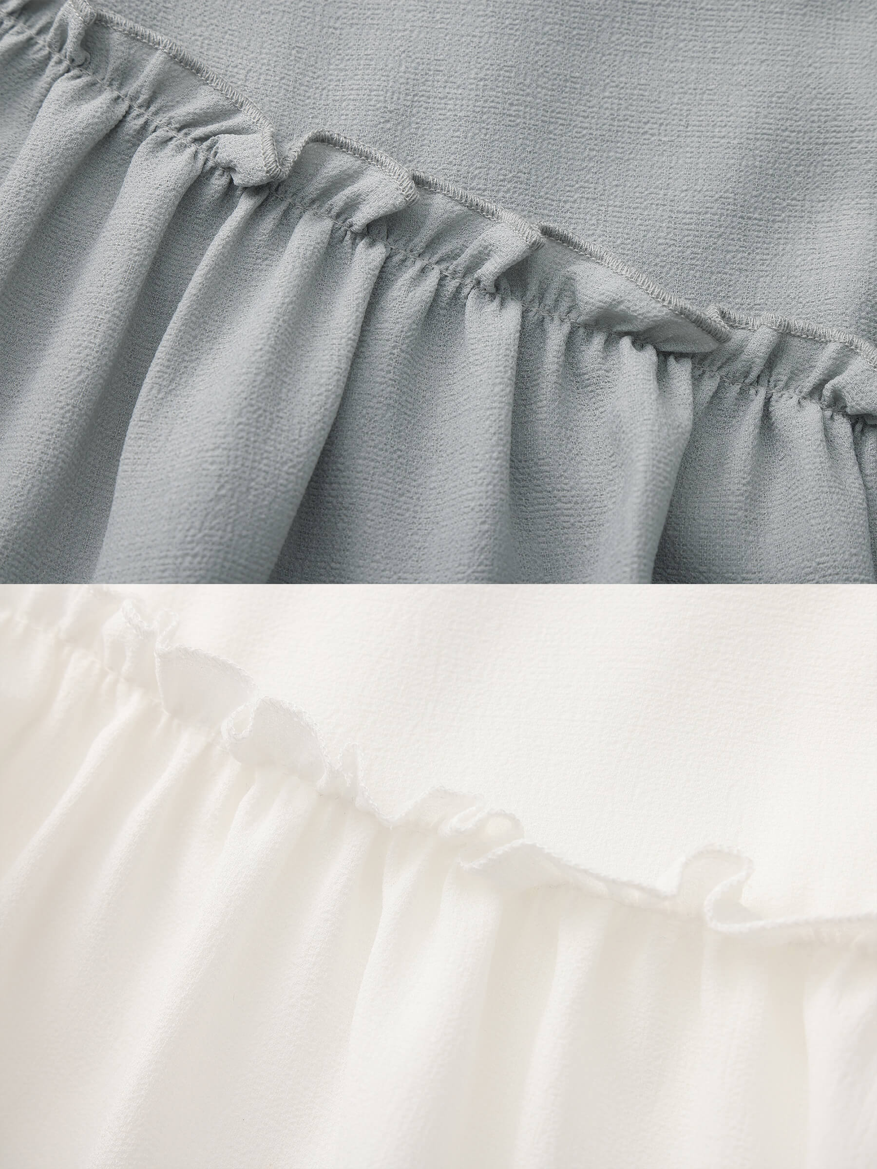 Asymmetrical Ruffled Mini Skirt-20