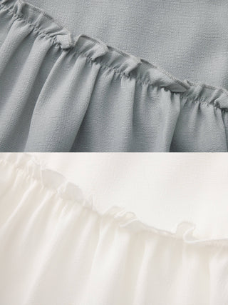 Asymmetrical Ruffled Mini Skirt