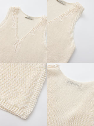 CUBIC Paperfeel V-Neck Tank Top