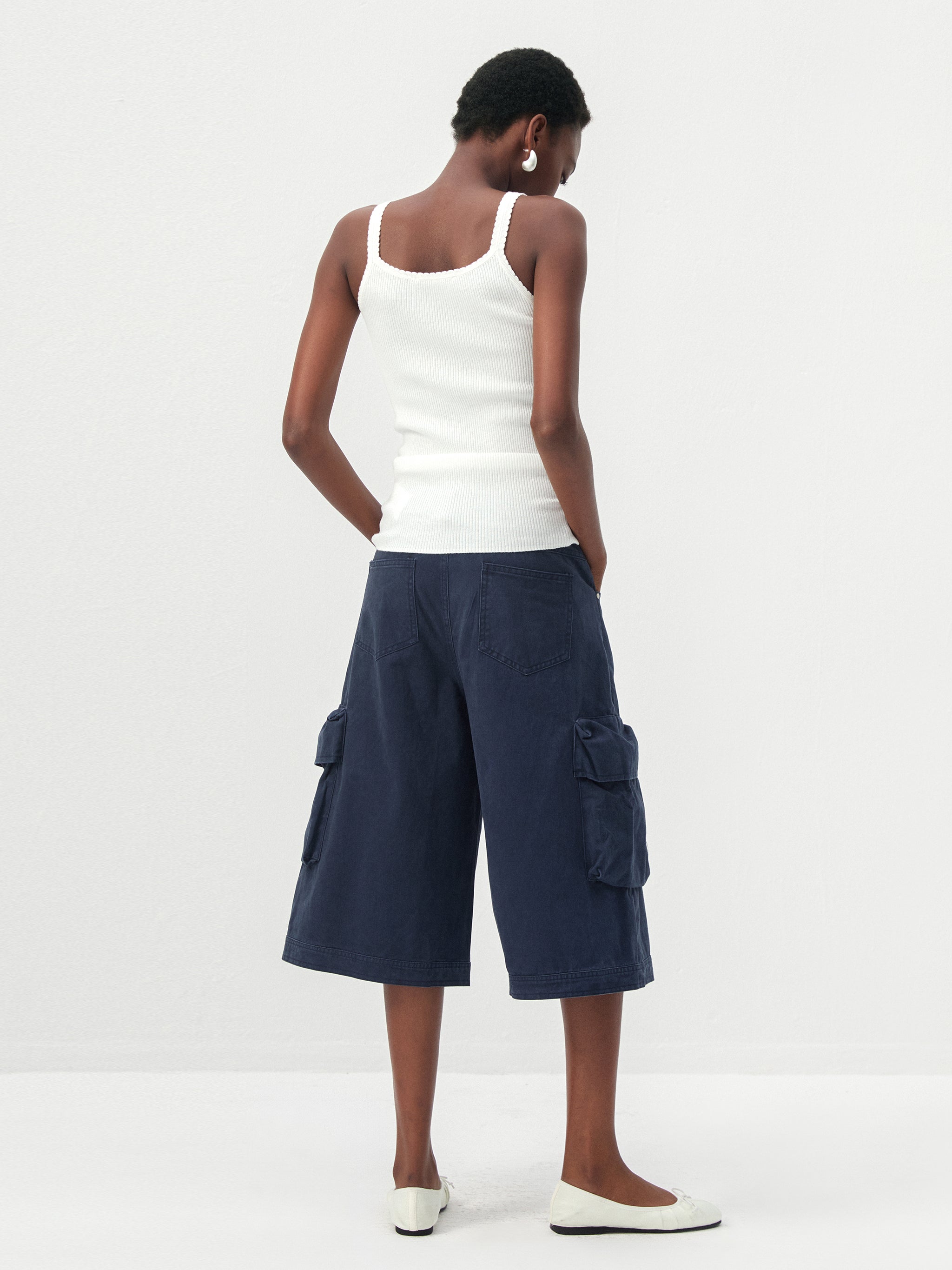 CUBIC 100% Cotton Knit Camisole-17