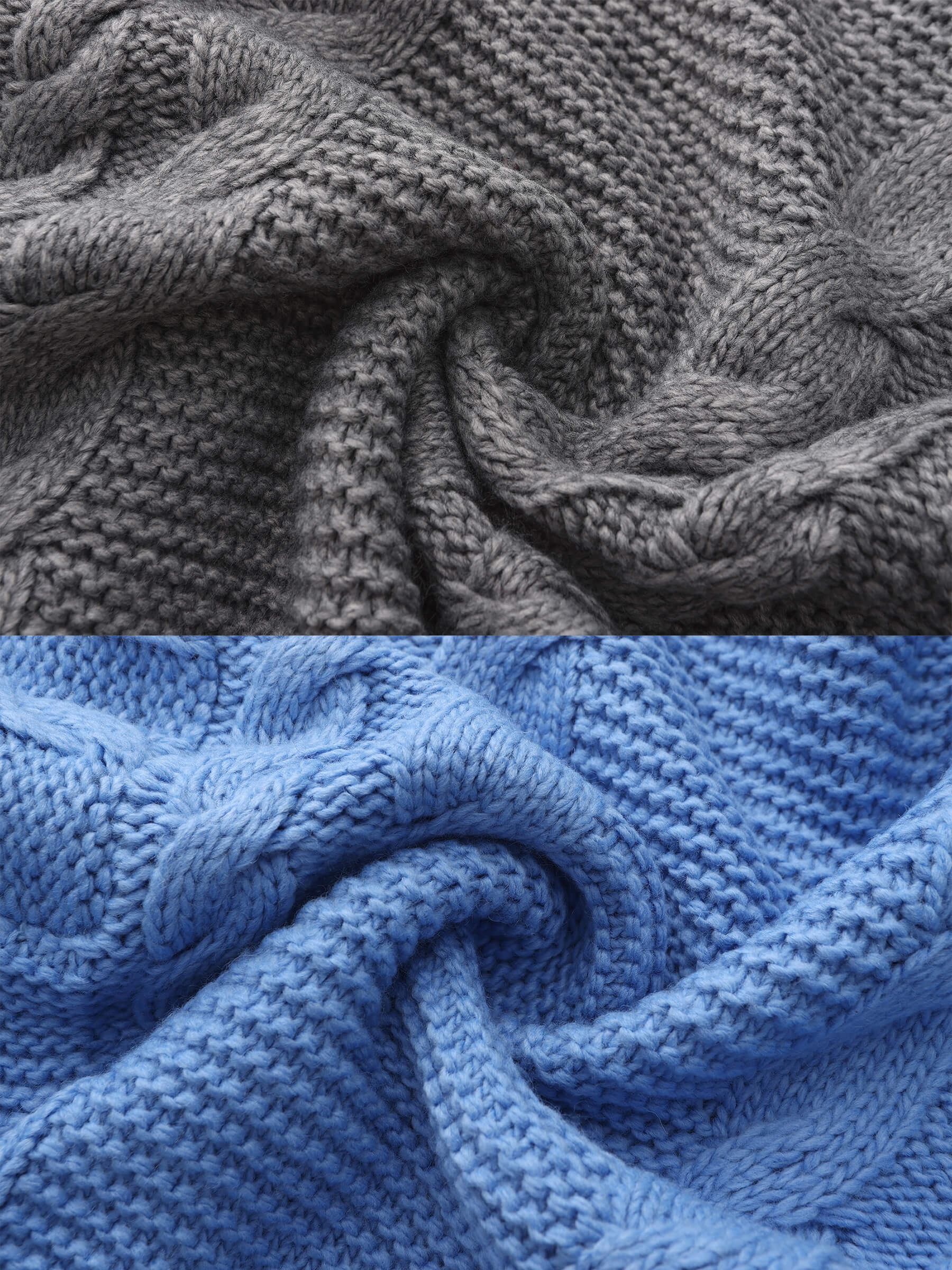 Cable Knit Cardigan with Wool Blend-21