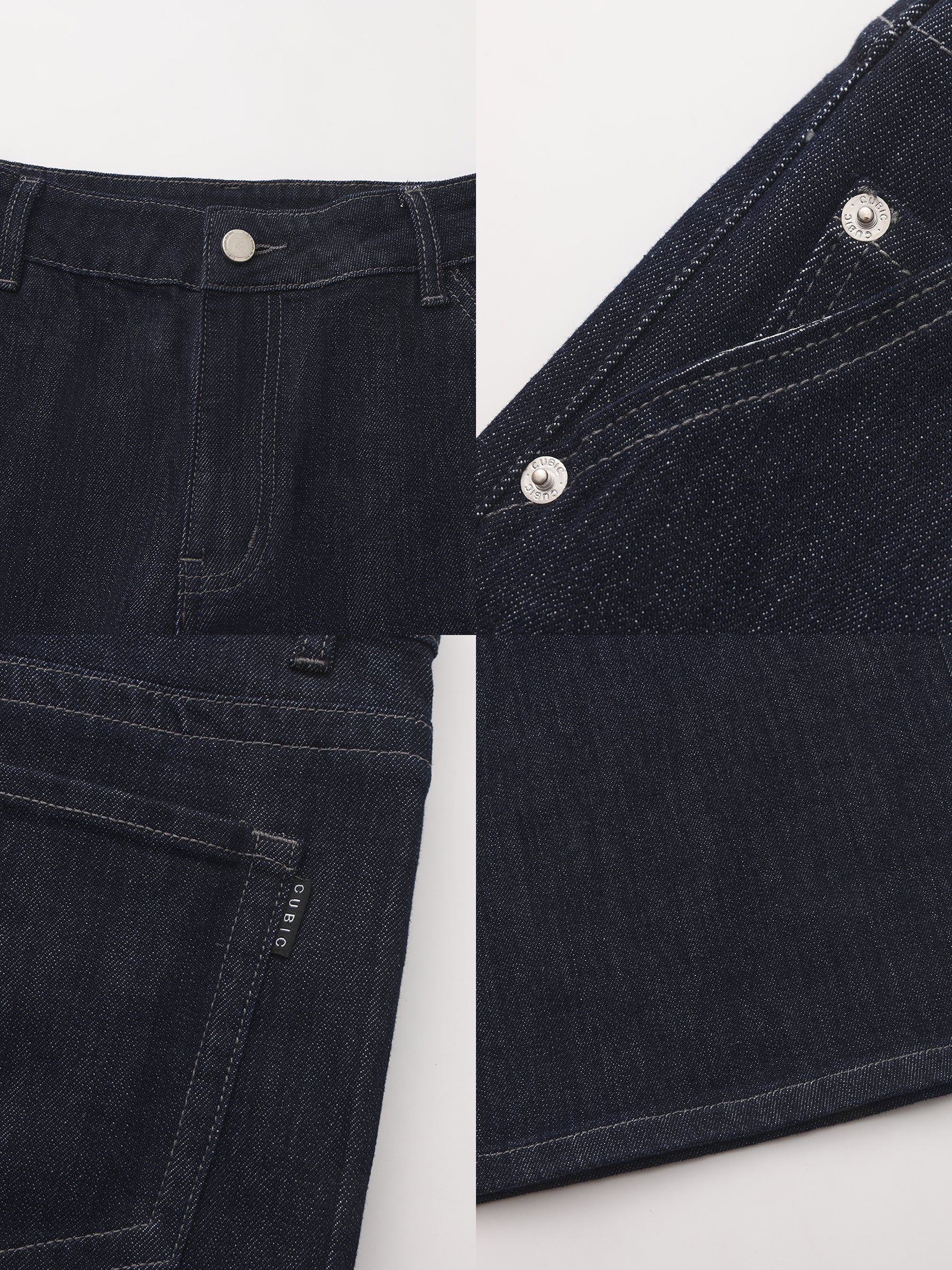 CUBIC Classic Straight Leg Jeans-15