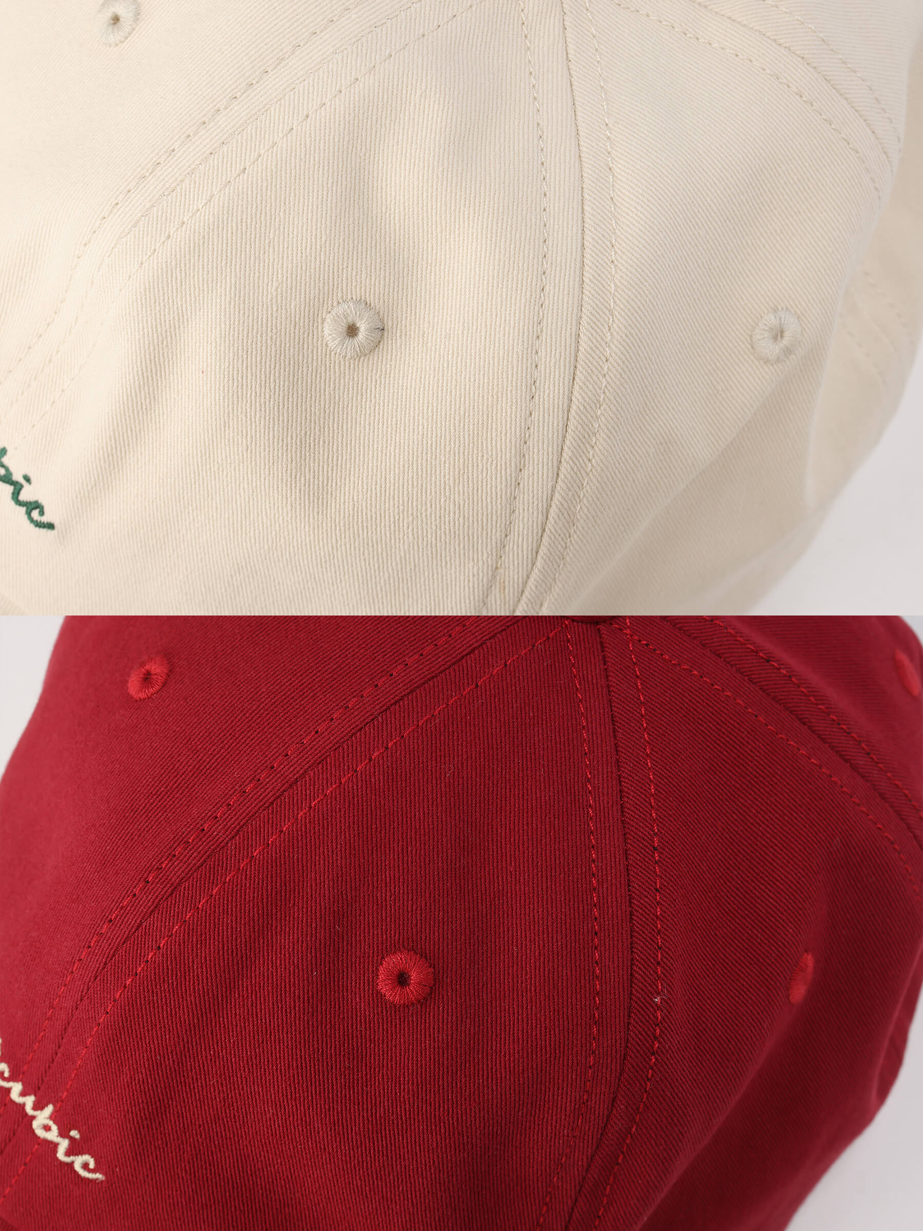 CUBIC Embroidered Solid Color Baseball Cap-21