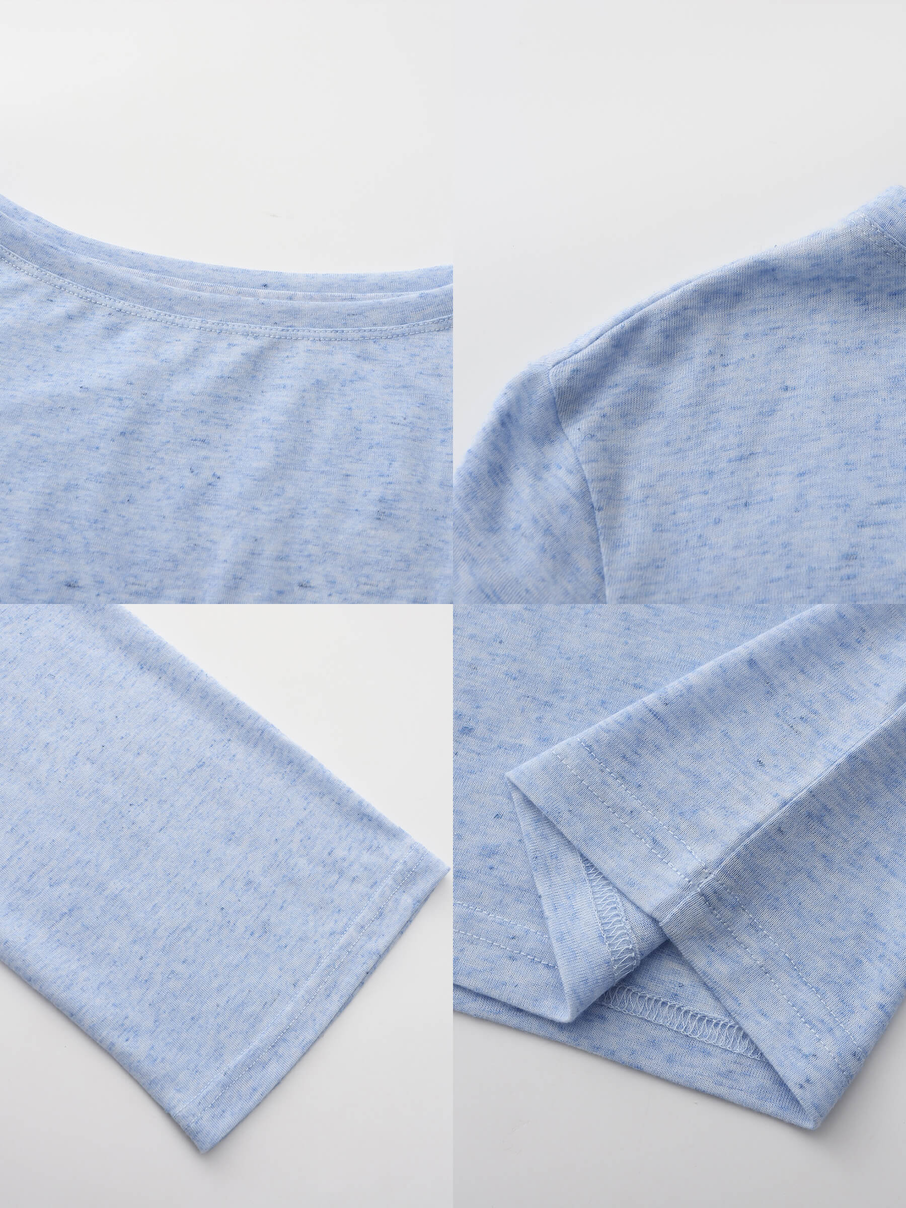 Loose Crew Neck Long Sleeve Knit Top-19