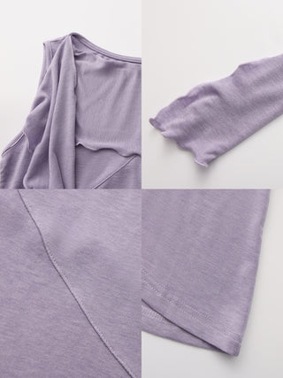 Asymmetrical Tie-Neck Flowy Sleeveless Top