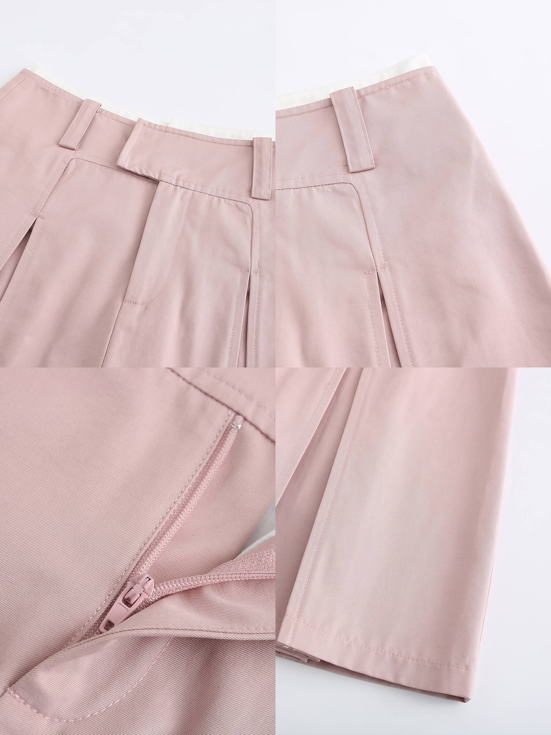 Pleated Short Skirt-18