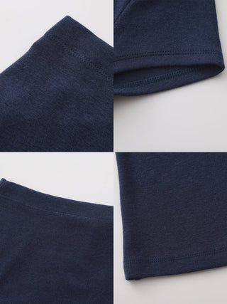 C by CUBIC Draped Neck Short-Sleeve T-Shirt