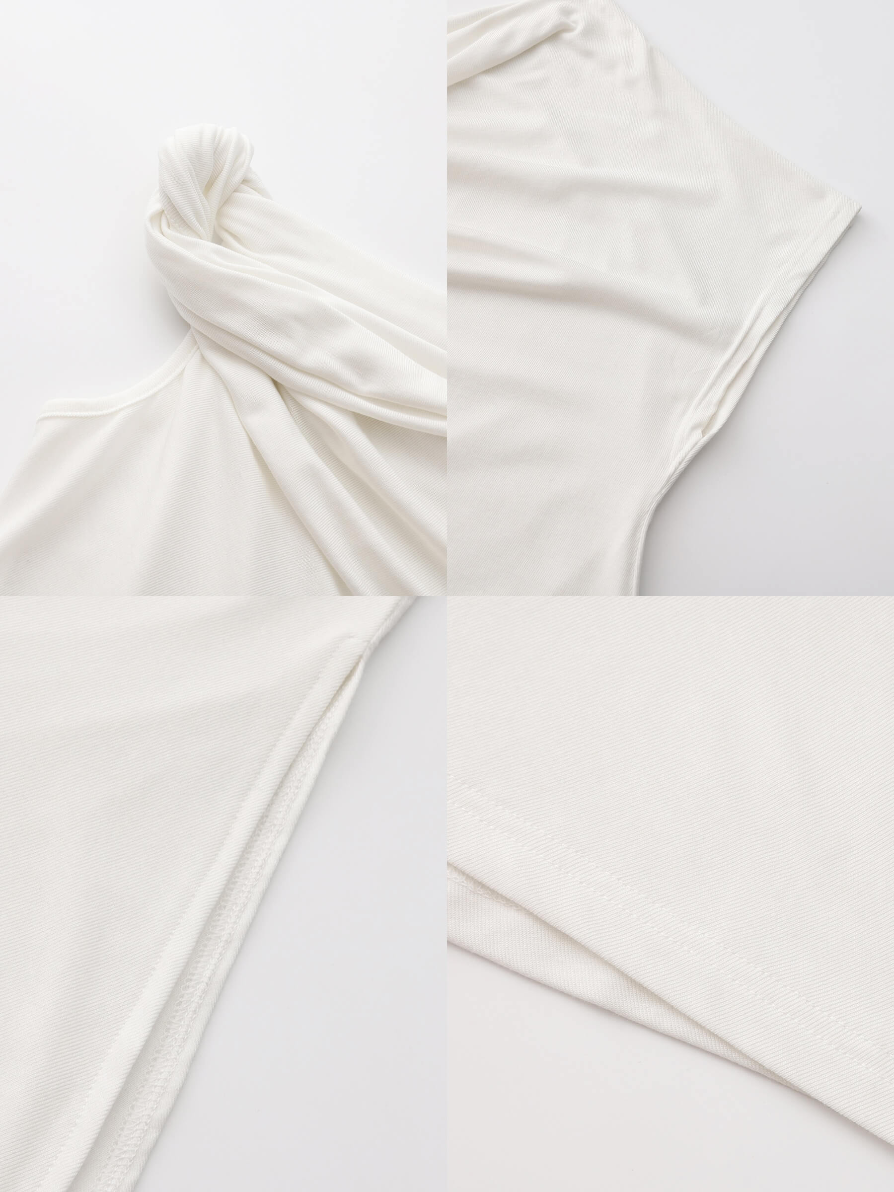 Slim-Fit One-Shoulder T-Shirt-19