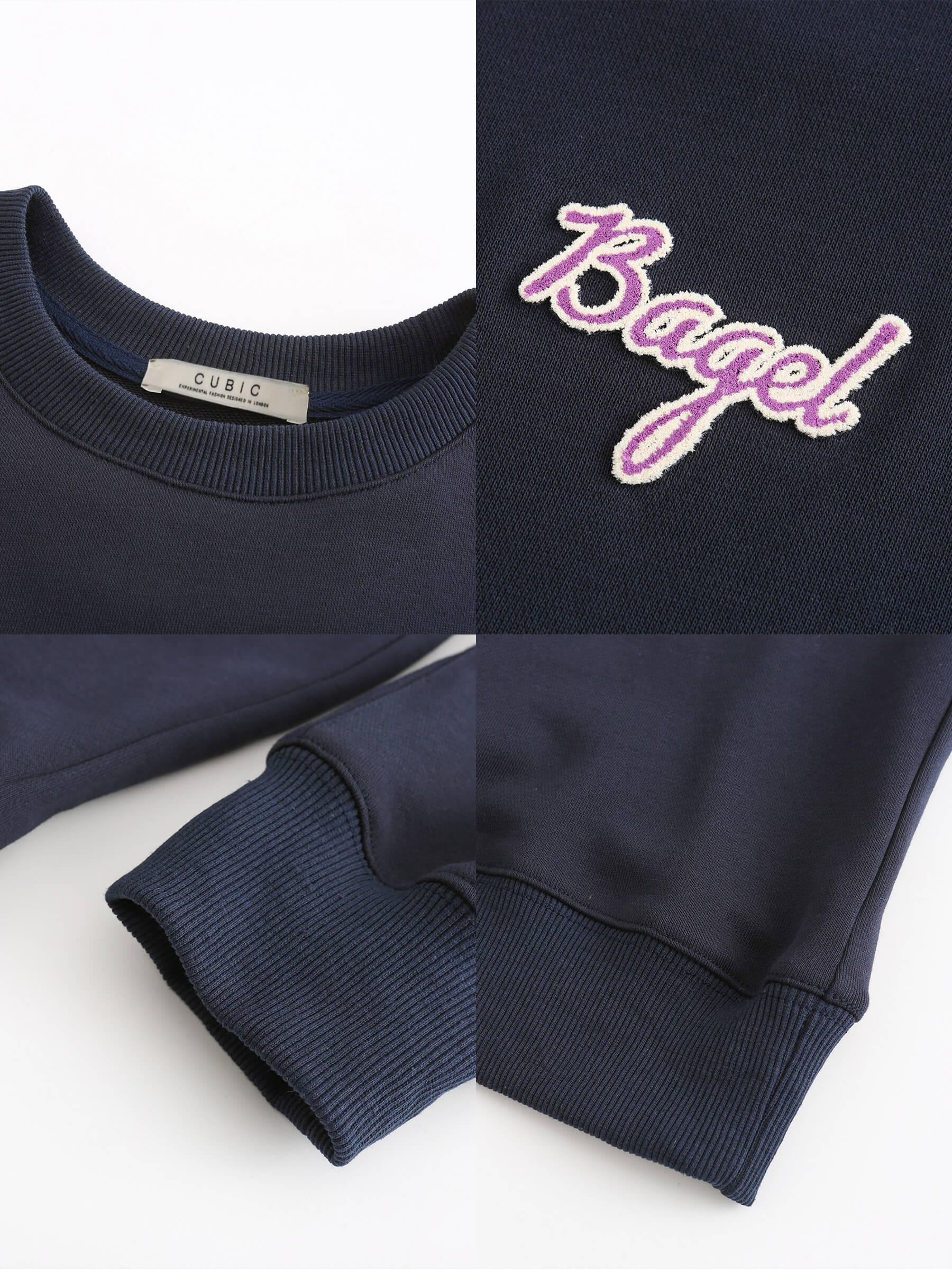 Bagel Oversized Boyfriend Sweater-17