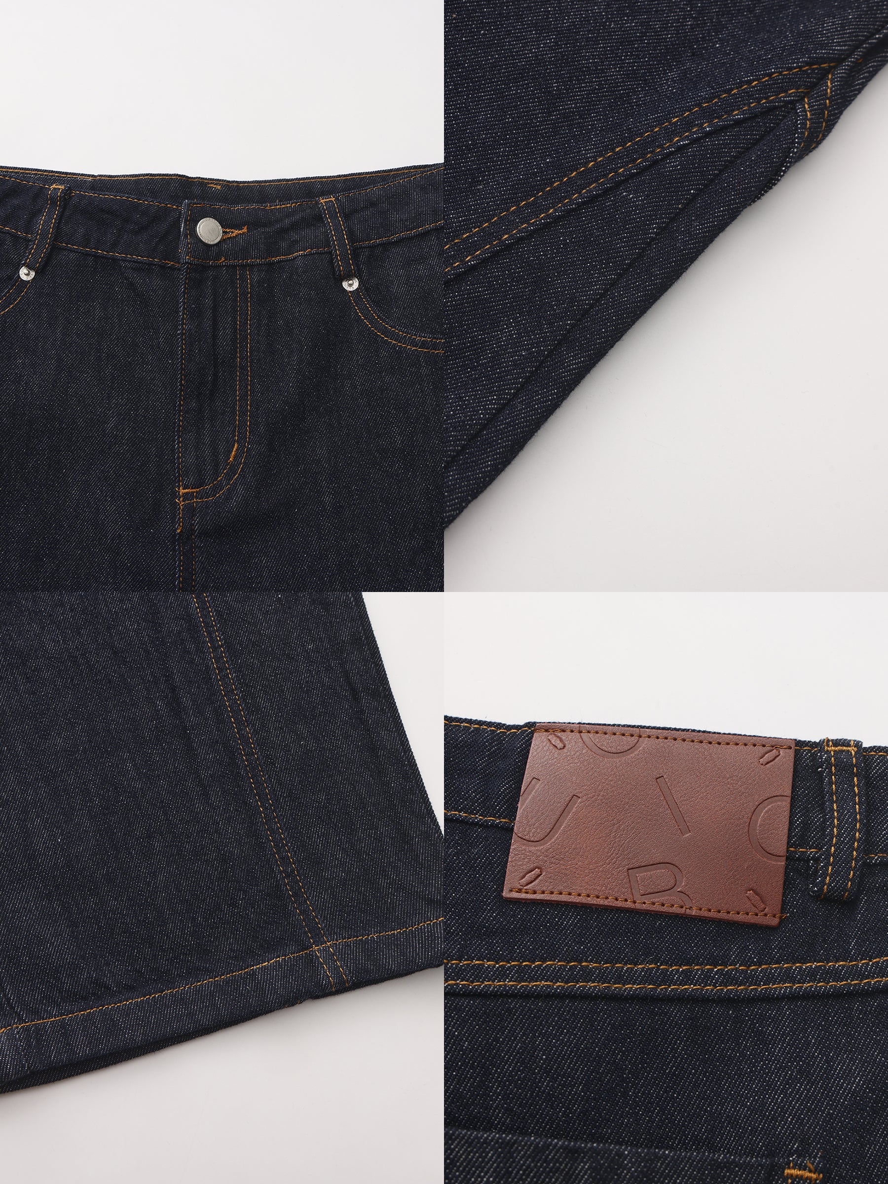 CUBIC Curved Ribbon Jeans-18