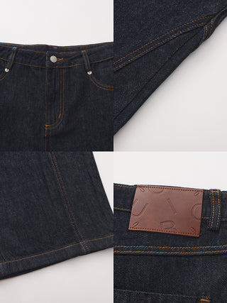 CUBIC Curved Ribbon Jeans