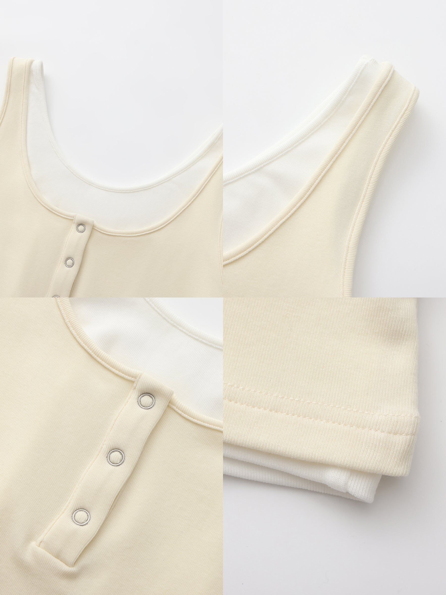 CUBIC Lyocell Two-Piece Vest-18