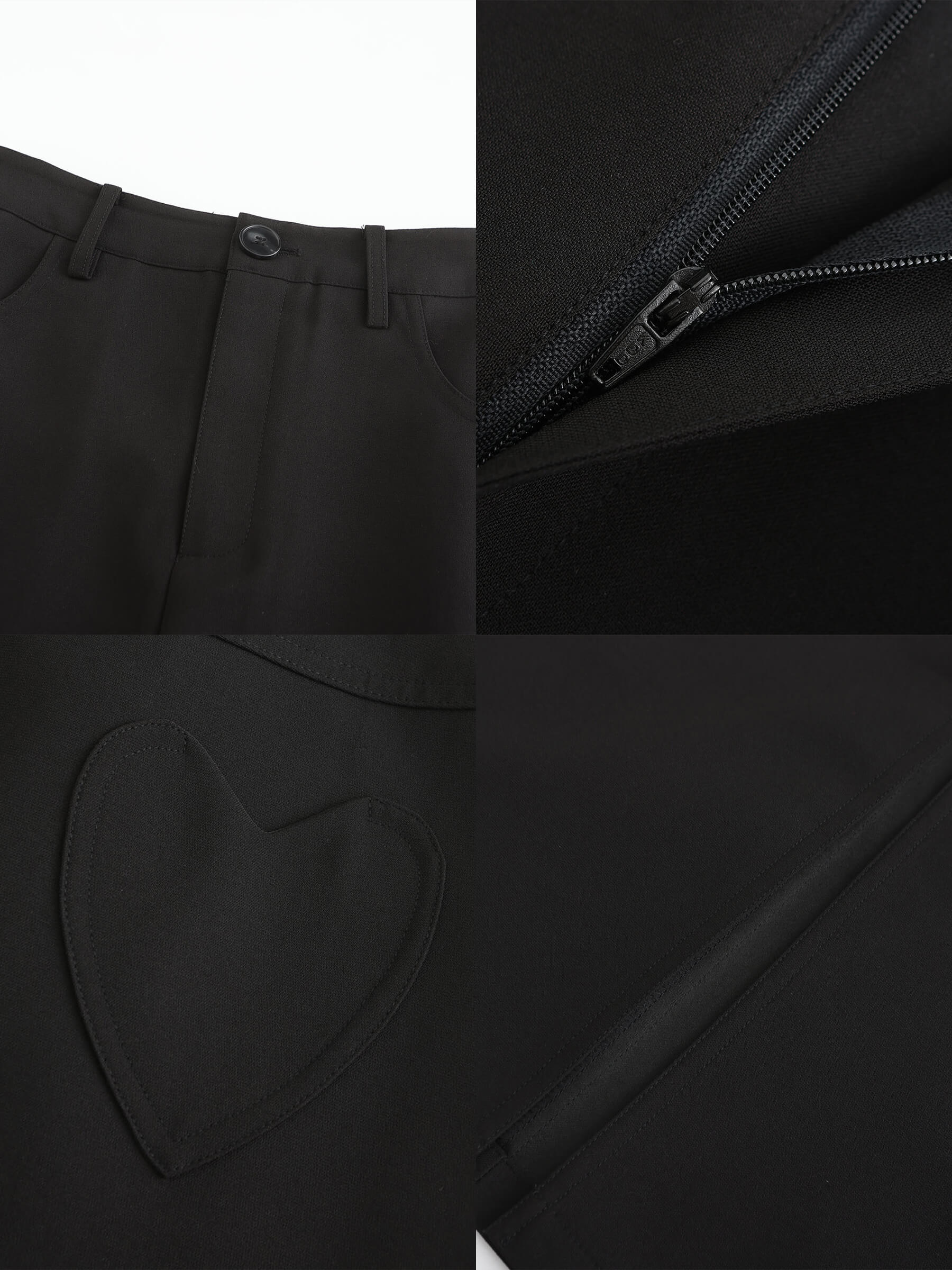 High Waist Long skirt with Back Slit-19