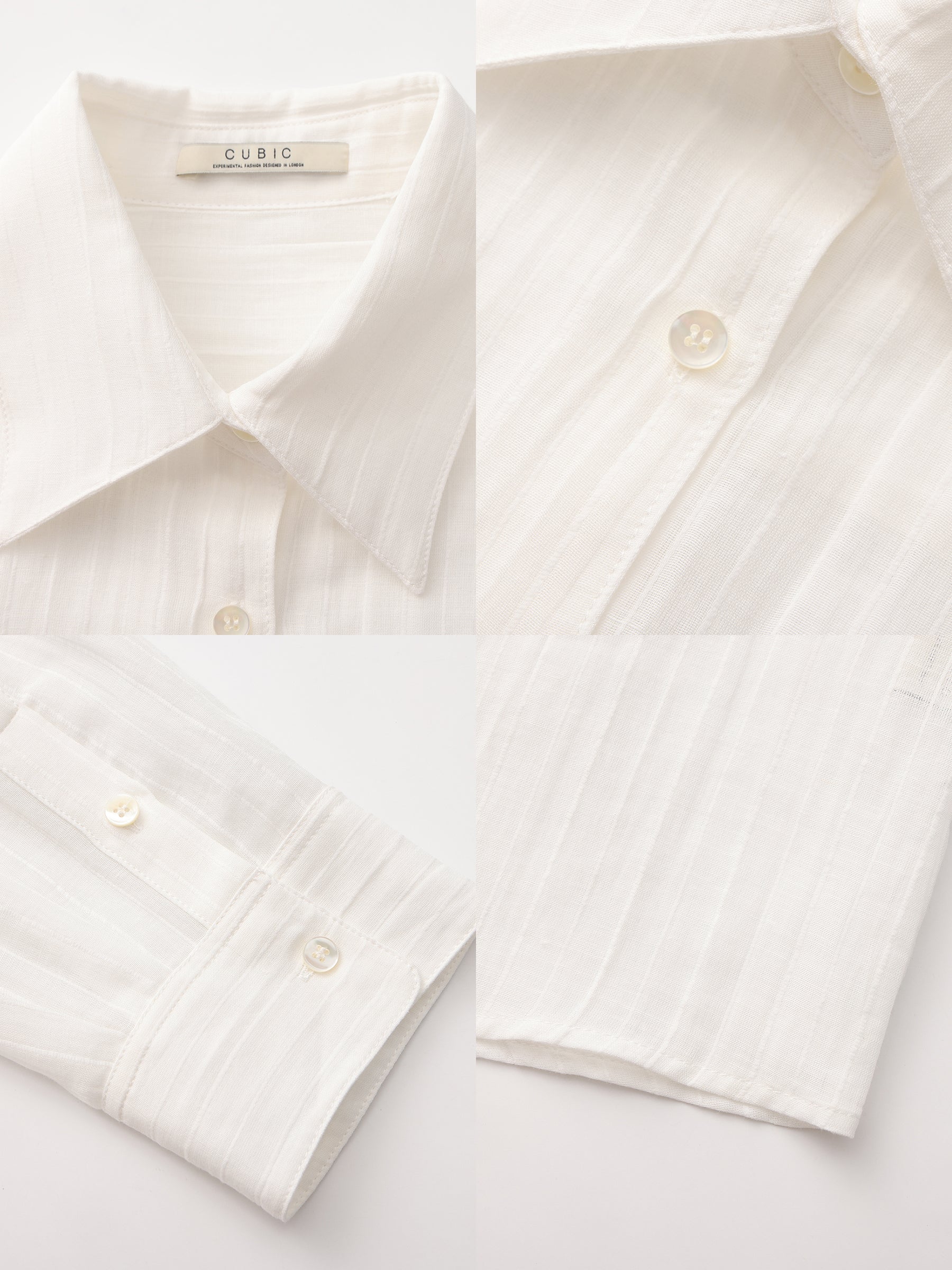 CUBIC Ramie Lightweight Long-Sleeved Shirt-18