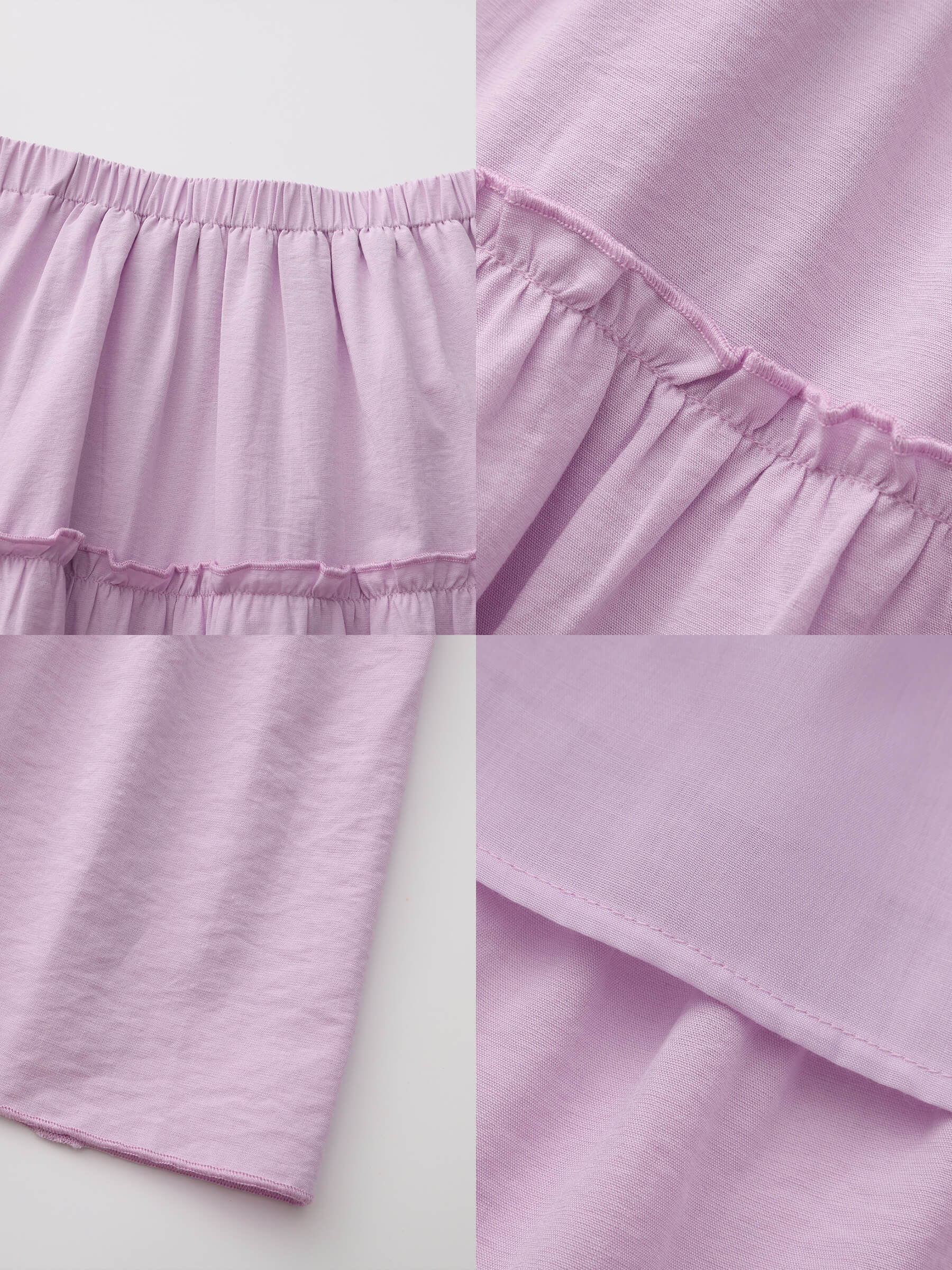 High-Waisted A-Line Maxi Flowy Skirt-20