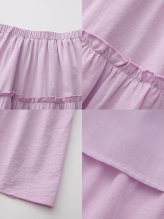 High-Waisted A-Line Maxi Flowy Skirt
